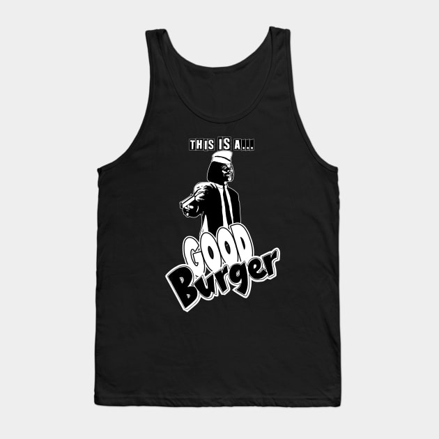 One Good Burger Tank Top by DemBoysTees